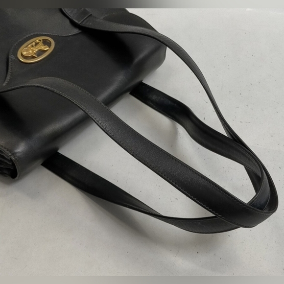 Celine Horse Carriage black leather shoulder bag - Picture 7 of 14